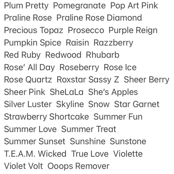 LipSense 2.5 ml Mini Colors/Glosses - Choose Any 5 From Colors Listed in Photos - Picture 12 of 12